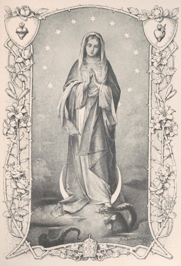 Obrazek Ofiarowanie się Przenajświętszej Pannie duży 9,5×14 – produkt3m